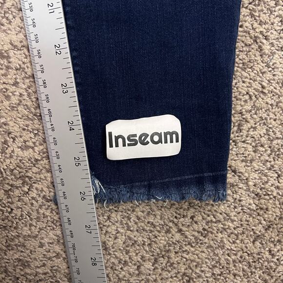 Democracy Womens 10 Ab Solution Slimming Tummy Control Stretch Ankle Skinny Jean - Picture 7 of 8